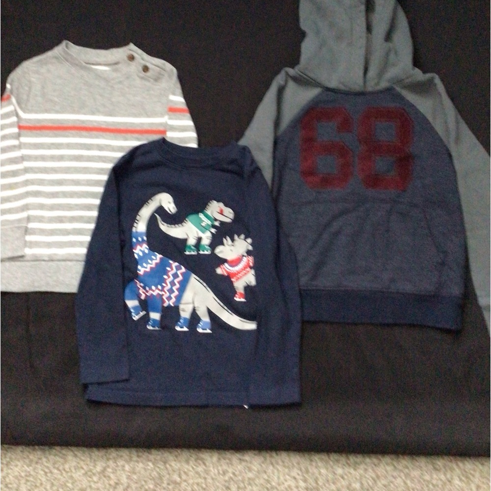 Toddler Boy's Long sleeve Shirt Bundle Size~ 4T